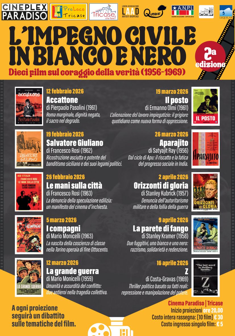 Giovedì cinema: “Accattone” – M.M. Mangiullo